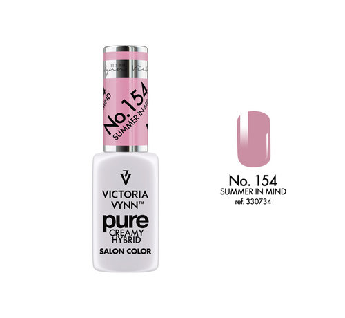 Victoria Vynn  Gellak Victoria Vynn™ Gel Nagellak - Gel Polish - Pure Creamy Hybrid  - 8 ml - Summer in Mind  - 154