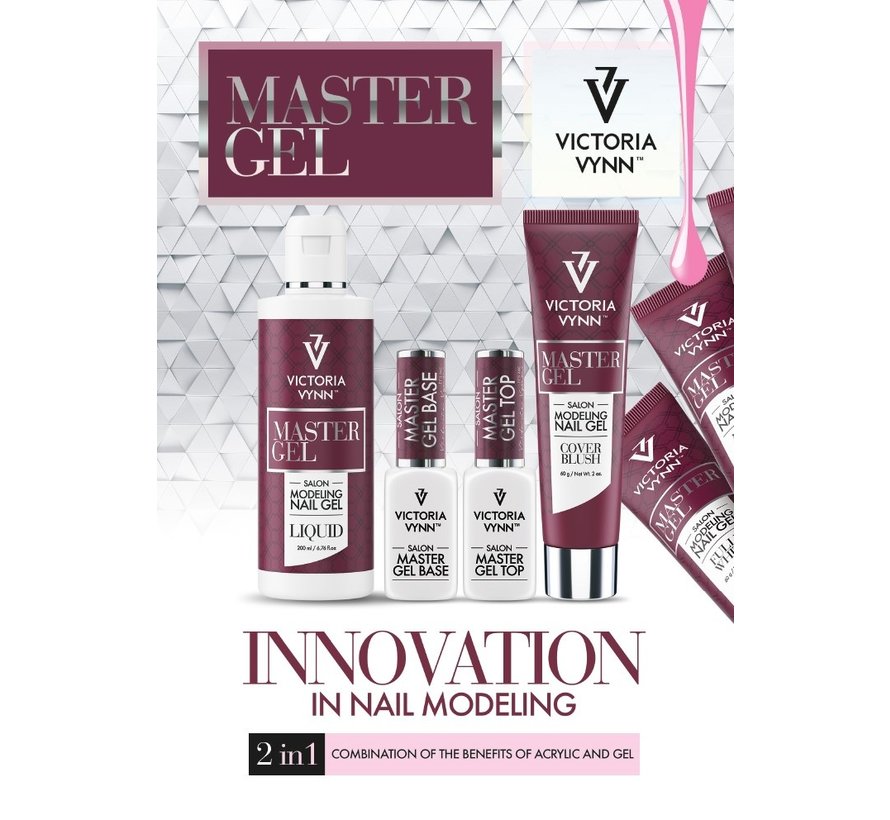 Victoria Vynn™ | Polygel - Master Gel | Totally Clear 60 gr. | Transparant