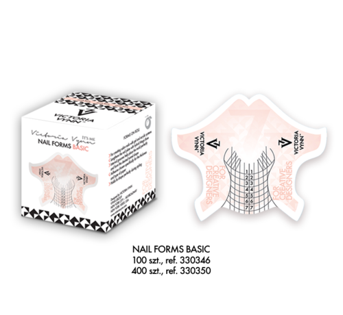 Victoria Vynn Victoria Vynn™ Nail Form basic 100 pcs - Sjablonen voor nagelverlenging