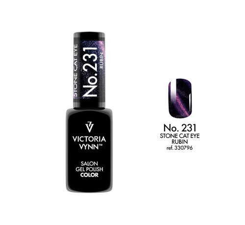 Victoria Vynn  Gellak Victoria Vynn Salon Collectie Stone Cat Eye Rubin - 231 - 8 ml.
