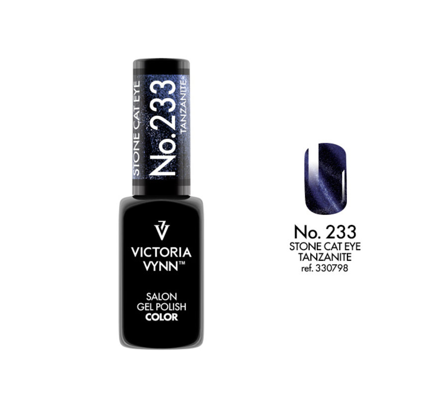 Gellak Victoria Vynn Salon Collectie Stone Cat Eye Tanzanite - 233 - 8 ml.