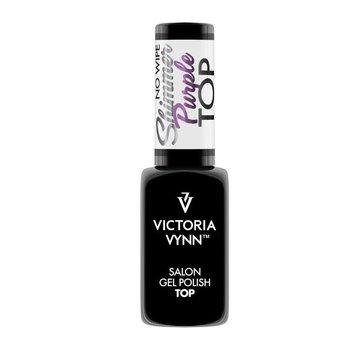 Victoria Vynn  Victoria Vynn™ Gel Polish TOPGEL No Wipe Shimmer Purple 8 ml.