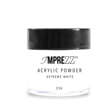 IMPREZZ® IMPREZZ® acrylpoeder - acrylic powder Extreme White 25 gr. - Wit