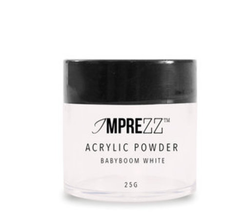 IMPREZZ® IMPREZZ® acrylpoeder - acrylic powder Babyboom White 25 gr. - Soft white