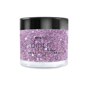 NailPerfect Dip poeder voor nagels | Dippn Nailperfect | 055 Mermaid | 25gr | Paars Glitter