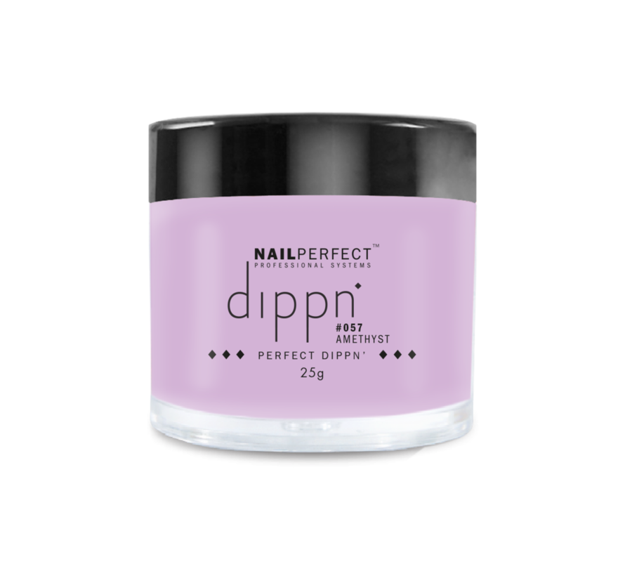 Dip poeder voor nagels | Dippn Nailperfect | 057 Amethyst | 25gr | Lila