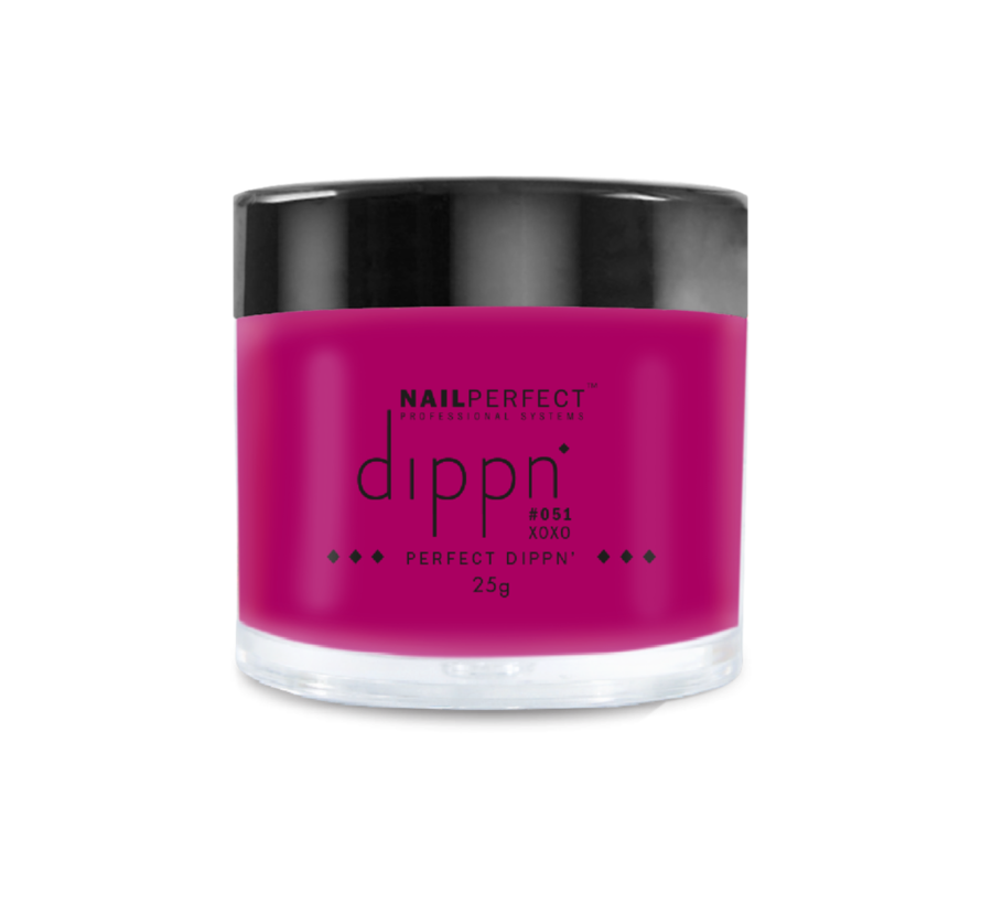 Dip poeder voor nagels | Dippn Nailperfect | 051 XOXO | 25gr | Roze