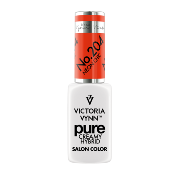 Victoria Vynn  Victoria Vynn | Pure Gellak | 204 Neon Chic | 8 ml. | Neon Oranje
