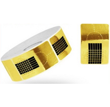 IMPREZZ® Sjablonen/Nail Forms GOLD 500 st.