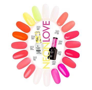 Victoria Vynn  Victoria Vynn Salon & Pure Neon Love Collectie Kleurenkaart