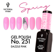 Victoria Vynn  Gellak Victoria Vynn Salon Collectie - 251 Dazzle Pink - 8 ml. - Roze