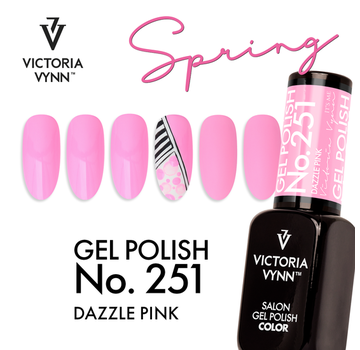 Victoria Vynn  Victoria Vyn Gellak - Gel Nagellak - Salon Gel Polish Color - 251 Dazzle Pink - 8 ml. - Roze