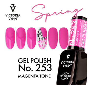 Victoria Vynn Gellak Victoria Vynn Salon Collectie - 253 Magenta Tone - 8 ml. - Roze