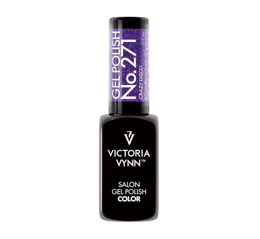 Victoria Vynn Gellak Paars Shimmer | 271 Crazy Disco | 8ml | Geschikt voor UV en LED