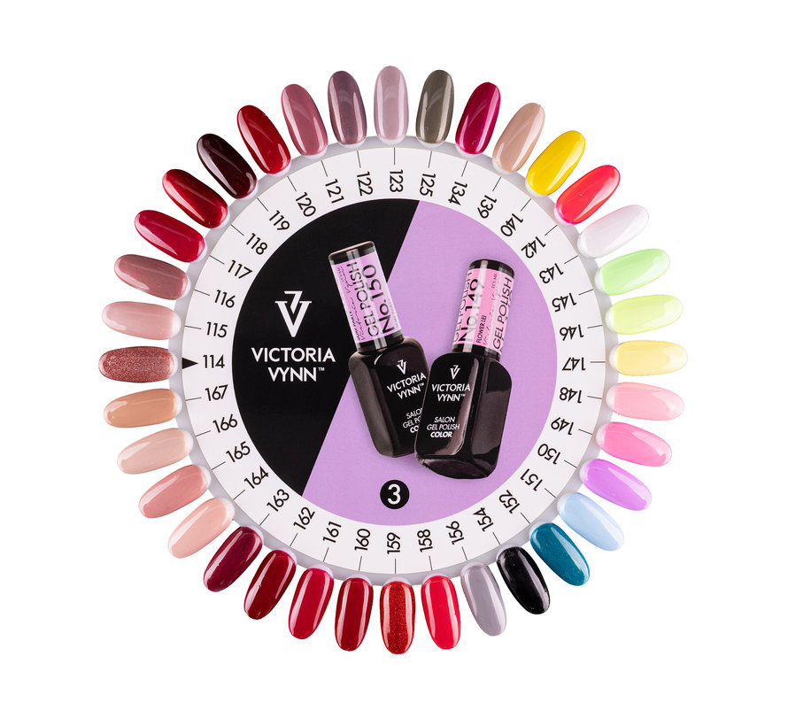 Gellak Victoria Vynn™ Gel Nagellak - Salon Gel Polish Color 003 - 8 ml. - Perfectly Nude