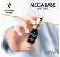 Rubber Base | Victoria Vyn Gel Polish Mega Base | Hard & Long Nails | Milky White 8 ml.