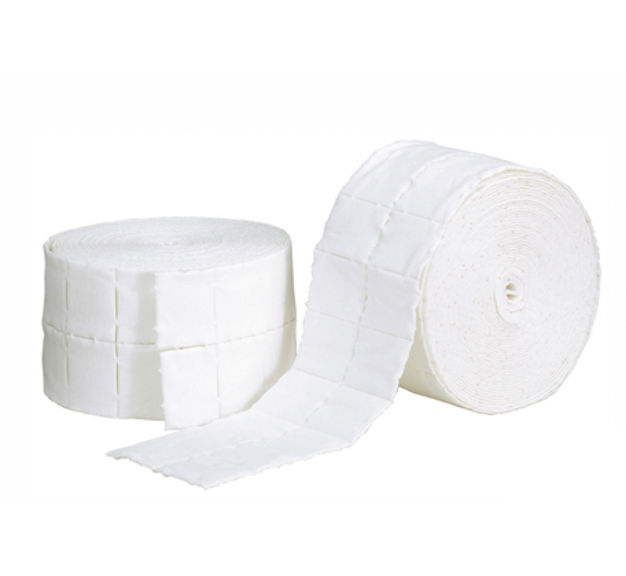 Celstofdeppers - nailwipes - 1000 stuks wipes - 2 rollen! Top kwaliteit! - Pallet Bulk Voordeel - 48 pakken