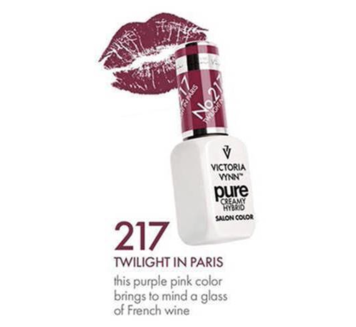 Victoria Vynn  Victoria Vynn | Pure Gellak | 217 Twilight in Paris | 8 ml. | Aubergine