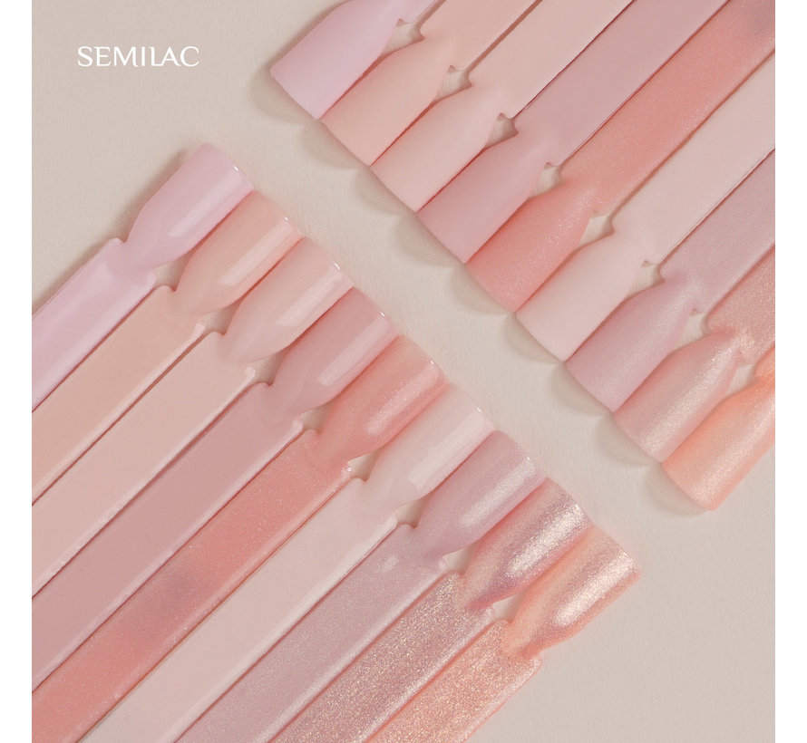 Semilac Gellak | Gelpolish Soak Off | 573 Your WenniNails | 7 ml. | Perzik Roze