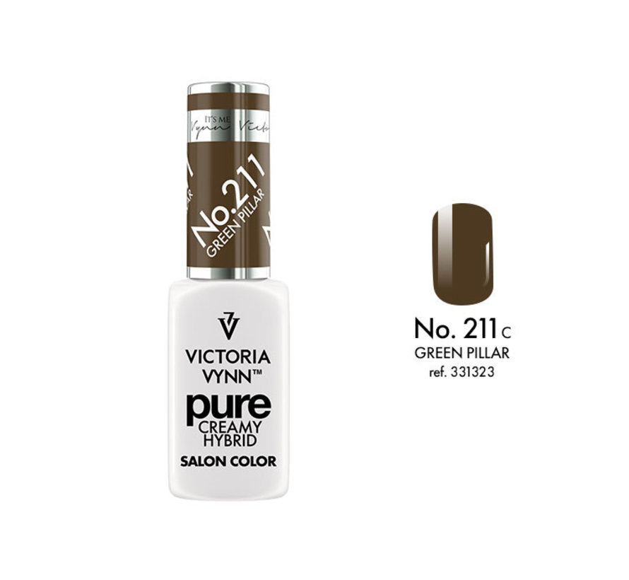 Victoria Vynn | Pure Gellak | 211 Green Pillar | 8 ml. | Groen