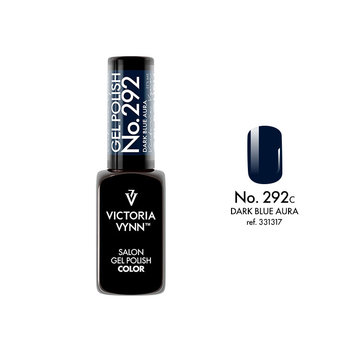 Victoria Vynn  Victoria Vynn | Salon Gellak | 292 Dark Blue Aura | 8 ml. | Blauw