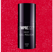 IMPREZZ® IMPREZZ® Gellak | 47 | 6 ml. | Felrood Shimmer