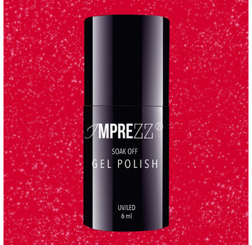 IMPREZZ® IMPREZZ® Gellak | 47 | 6 ml. | Felrood Shimmer