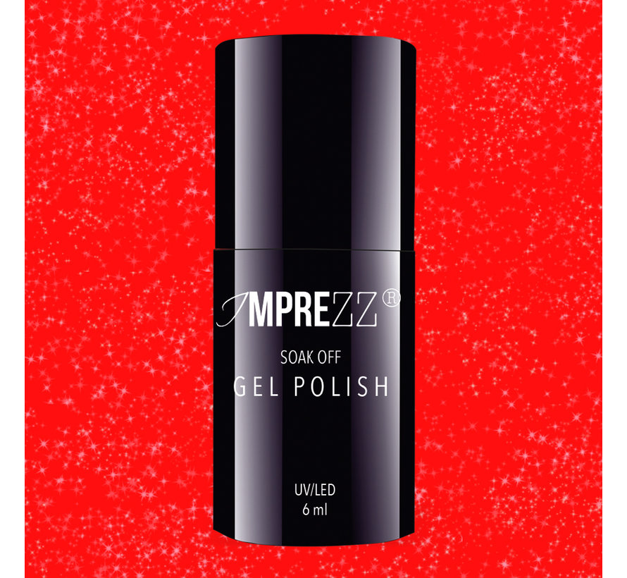 IMPREZZ® Gellak | 45 | 6 ml. | Neon Oranje Shimmer