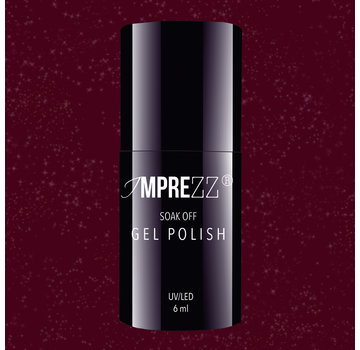 IMPREZZ® IMPREZZ® Gellak | 24 | 6 ml. | Donkerrood Shimmer