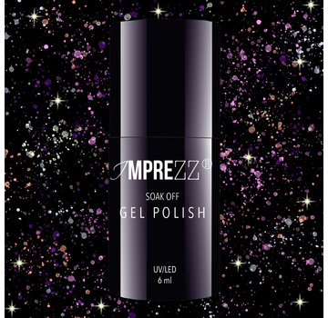 IMPREZZ® IMPREZZ® Topgel Glitter Gellak No Wipe | UV en LED geschikt | 6 ml. | Dit is de eindlaag voor gel nagellak | Bling Bling