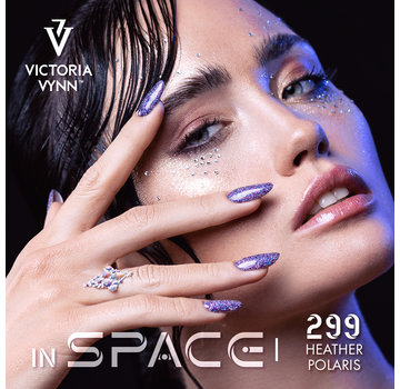 Victoria Vynn  Victoria Vynn In Space Collectie 299 | Heather Polaris | 8 ml | Blauw Hologram