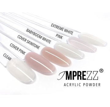 IMPREZZ® IMPREZZ® acrylpoeder Refill - acrylic powder Clear 1000 gr. - Transparant - Goedkope acrylpoeder voor de professional