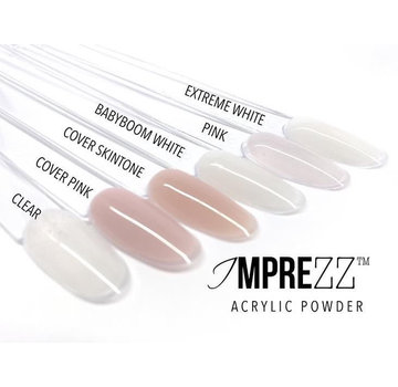 IMPREZZ® IMPREZZ® acrylpoeder Refill - acrylic powder Babyboom White 1000 gr. - Soft white