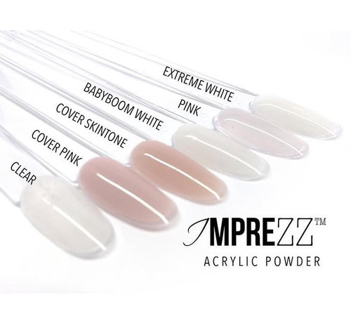 IMPREZZ® IMPREZZ® acrylpoeder Refill - acrylic powder Babyboom White 1000 gr. - Soft white