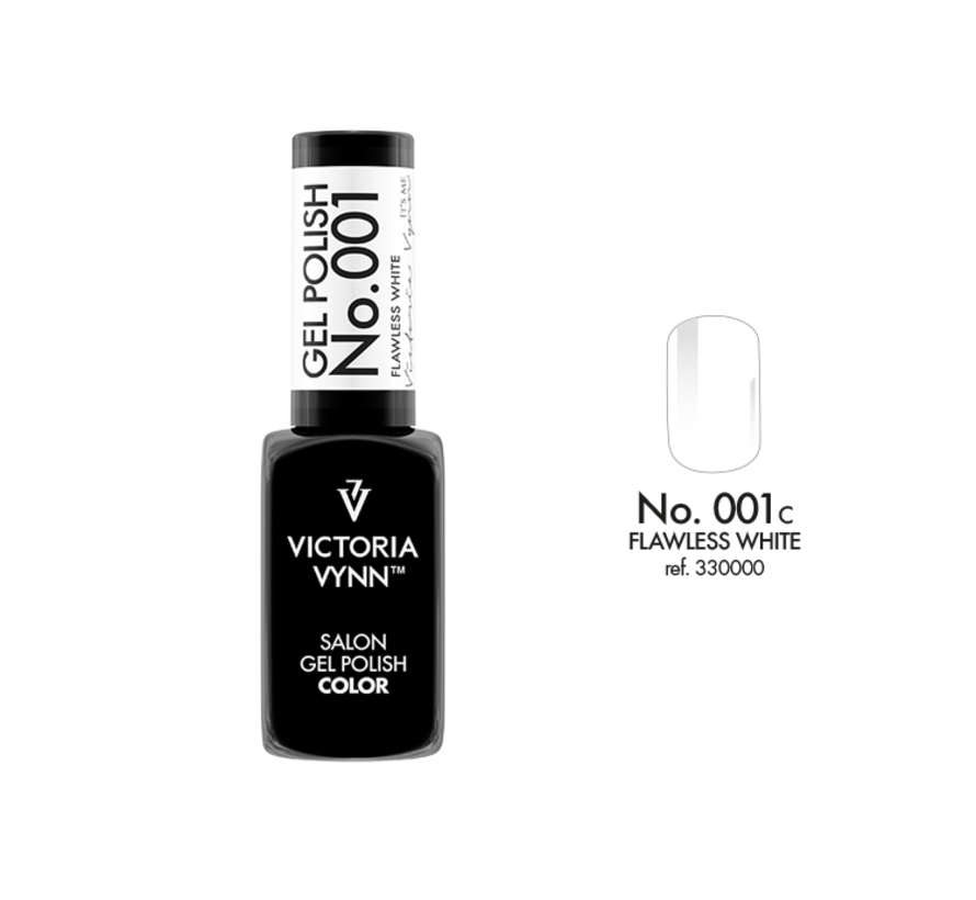 Gellak Victoria Vynn Salon Collectie™ Gellak  001 - Gel Nagellak - Salon Gel Polish Color - 8 ml. - White