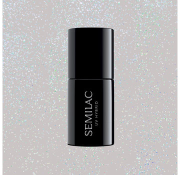 Semilac Semilac Gellak | 338 Cozy Gray Shimmer | 7 ml | Grijs Shimmer