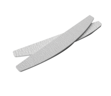 No Label  Nagelvijlen Moon - Verpakt per 25 stuks 100/180 grit Standaard - Vijlen Nagelstyliste - Grootverpakking - Doos 2500 stuks