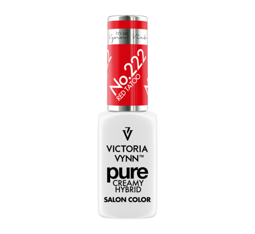 Victoria Vynn  Victoria Vynn | Pure Gellak | Pattern Collectie | 222 Red Tattoo | 8 ml | Rood