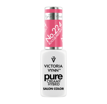 Victoria Vynn  Victoria Vynn | Pure Gellak | Pattern Collectie | 224 Rouge Abstract | 8 ml | Roze