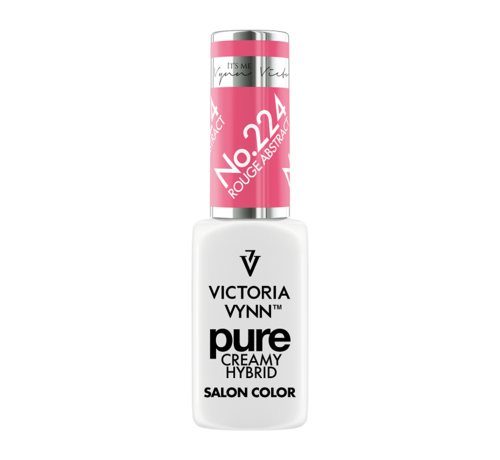 Victoria Vynn  Victoria Vynn | Pure Gellak | Pattern Collectie | 224 Rouge Abstract | 8 ml | Roze