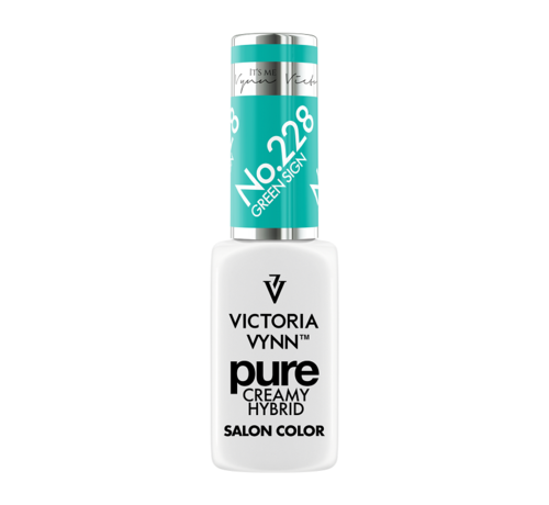 Victoria Vynn  Victoria Vynn | Pure Gellak | Pattern Collectie | 228 Green Sign | 8 ml | Groen