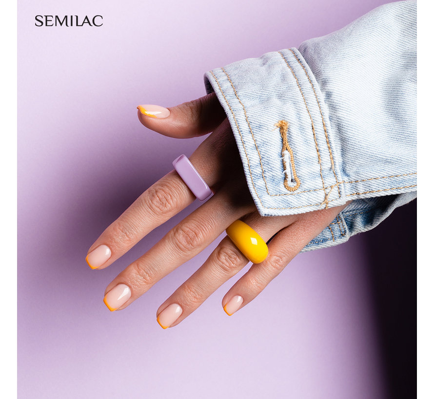 Semilac Gellak | 584 Just Nude | Naked Nails Collectie | 7 ml | Nude