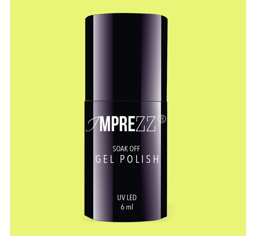 IMPREZZ® Gellak | 119 | 6 ml. | Pastel Geel