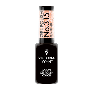 Victoria Vynn  Victoria Vynn Salon Gellak | Summer Together | Créme Brulée | 315 | Pastel Peach | Witte Flakes | 8 ml