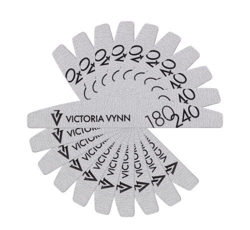 Victoria Vynn  Victoria Vynn Nagelvijl | Moon 180/240 | Verpakt per 10 stuks