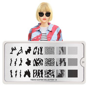 MoYou London Stempelplaat - Nail Art Stamping Trend Hunter 20