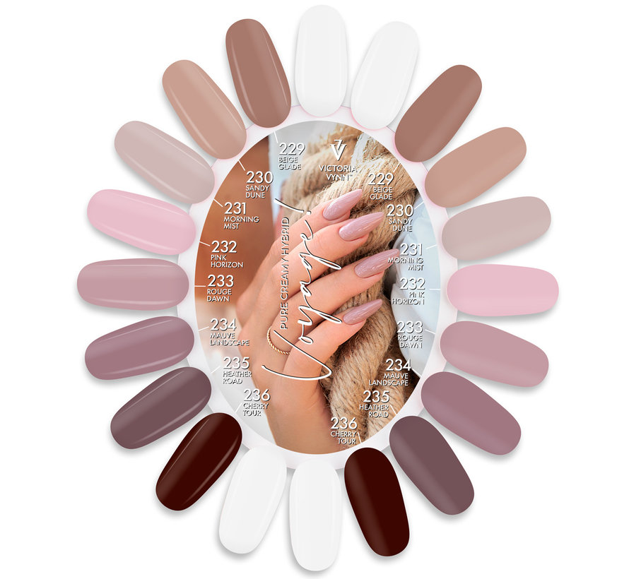 Victoria Vynn | Pure Gellak | Voyage! Collectie | 235 Heather Road | 8 ml | Paars Nude