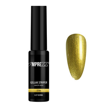 IMPREZZ® IMPREZZ® Gellak Striper GS06 Goud Metallic