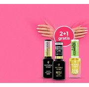 Victoria Vynn  Victoria Vynn | Voordeelbundel | 2+1 | Mega Base Blink Pink 8 ml | Bottle Gel BIAB Candy Pink 15 ml  + GRATIS Victoria Vynn Nagelriemolie 9 ml