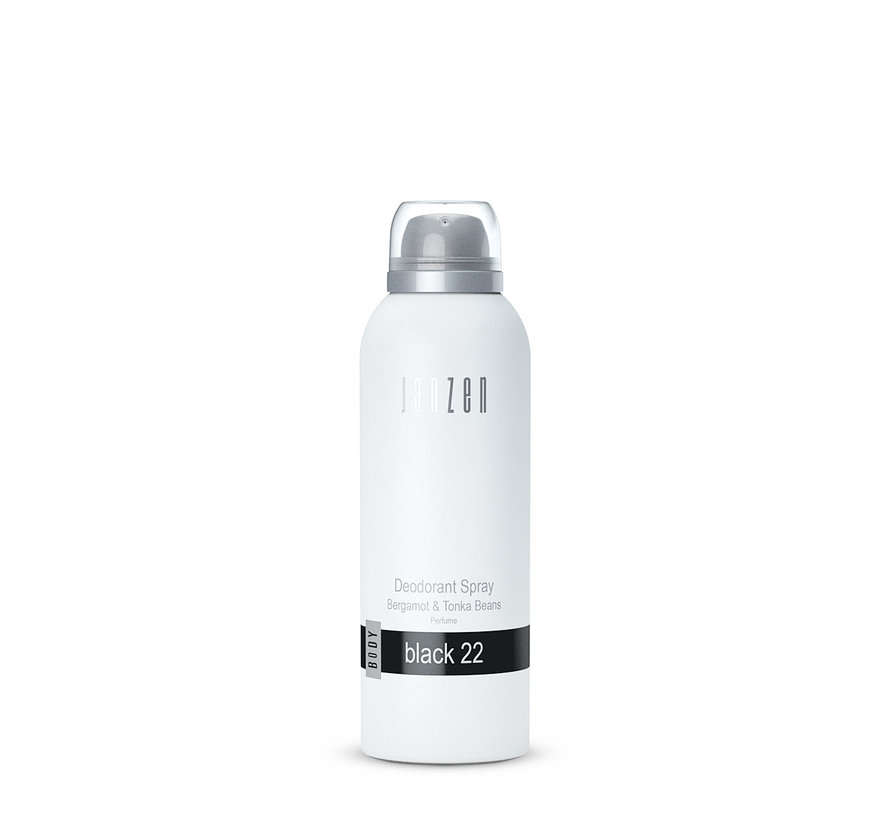 JANZEN Deodorant Spray Black 22 | 150 ml